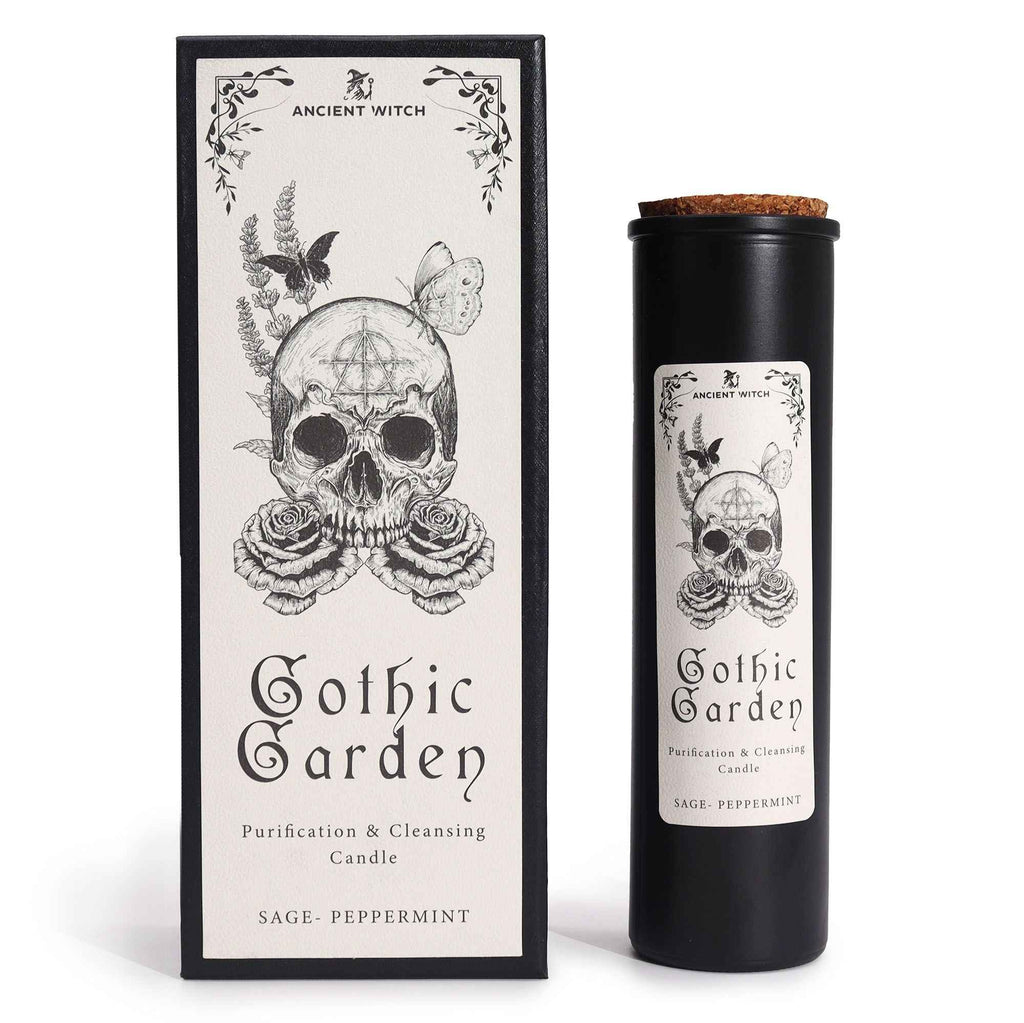 Ancient Witch Candles for Spiritual Cleansing - Gothic Garden Purification - Ignara Living
