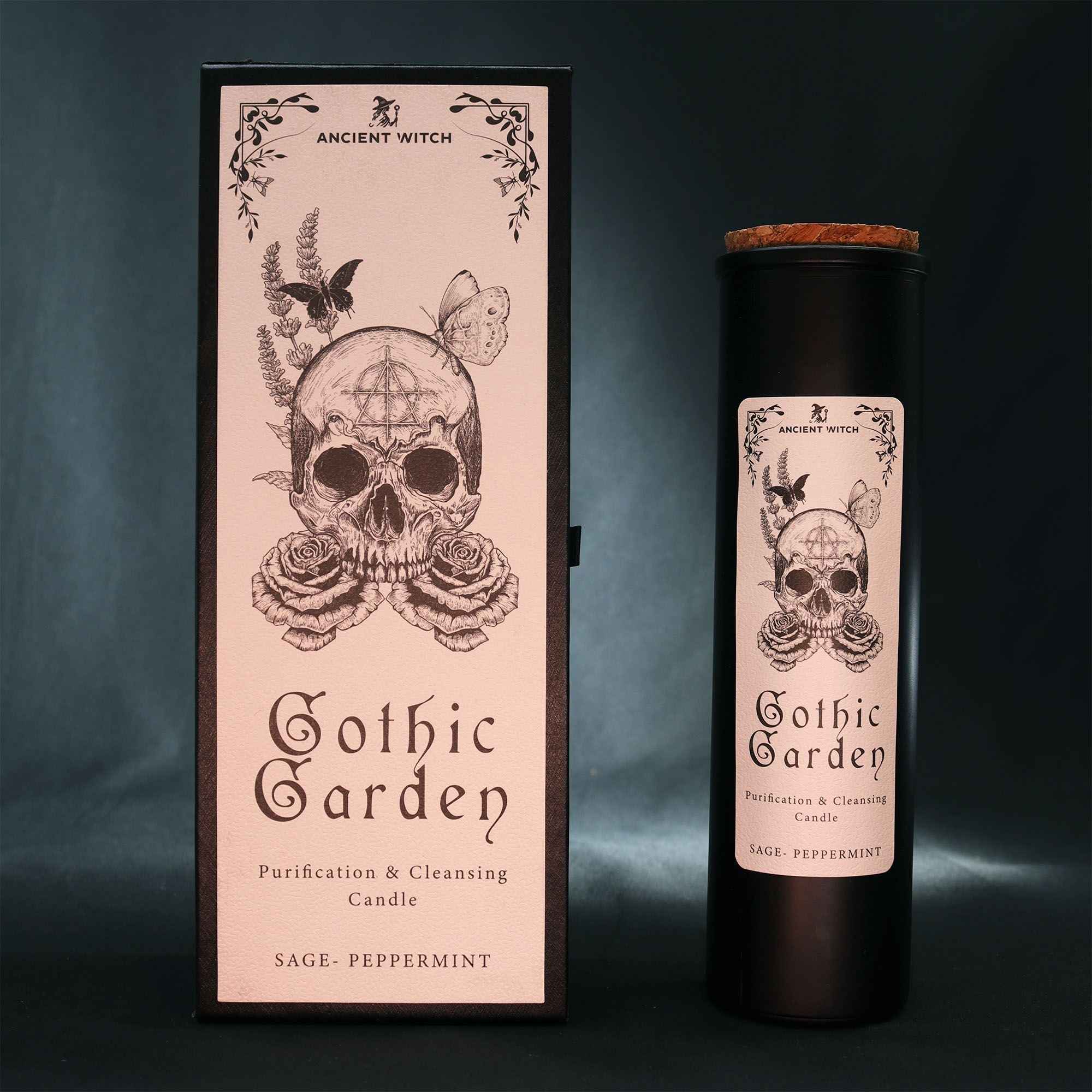 Ancient Witch Candles for Spiritual Cleansing - Gothic Garden Purification - Ignara Living