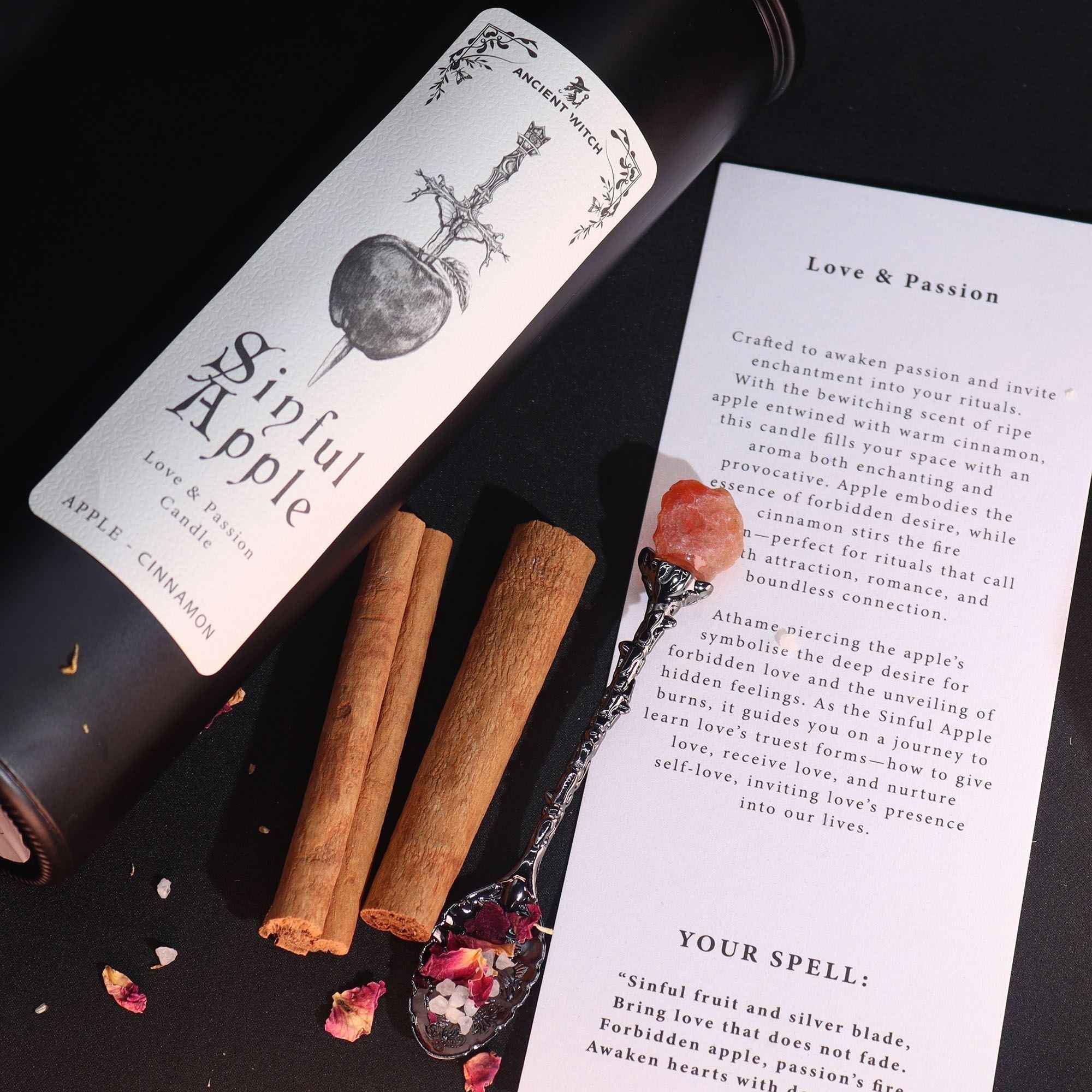 Ancient Witch Candles - Sinful Apple Purification Candle - Ignara Living