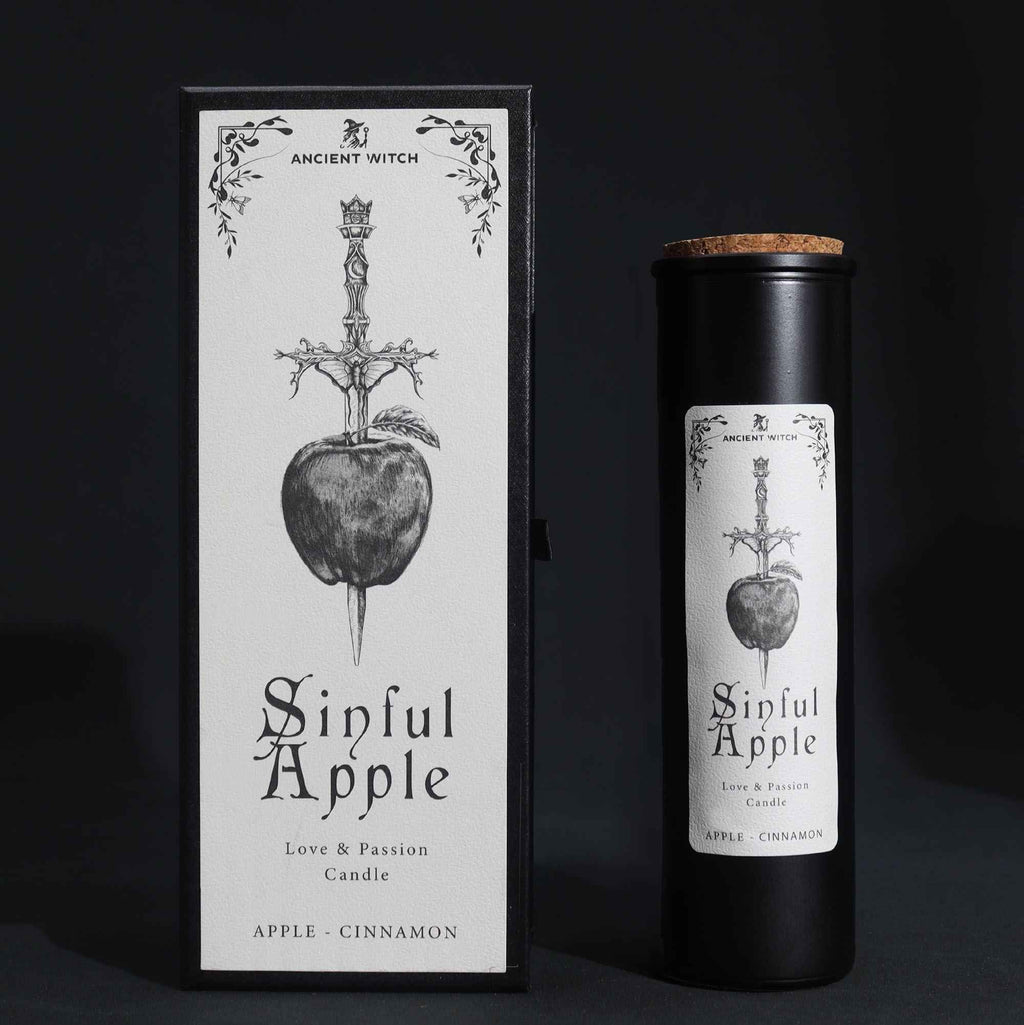 Ancient Witch Candles - Sinful Apple Purification Candle - Ignara Living