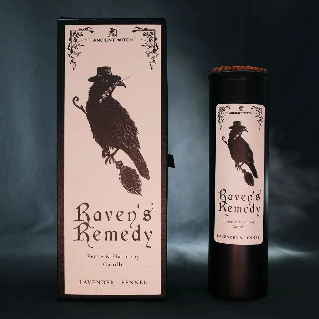Ancient Witch Purification Candles - Ravens' Remedy for Spiritual Cleansing - Ignara Living