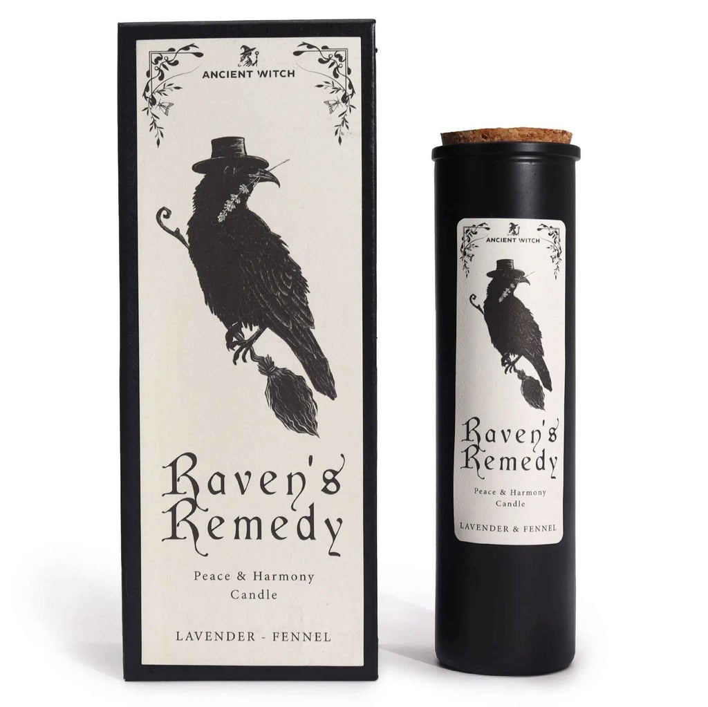 Ancient Witch Purification Candles - Ravens' Remedy for Spiritual Cleansing - Ignara Living