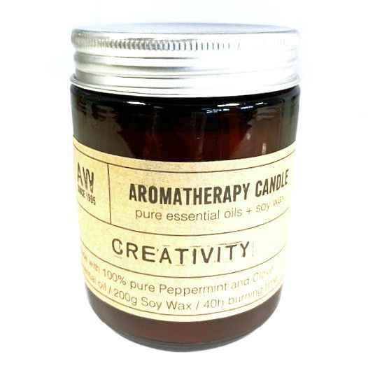 Aromatherapy Soy Candle 200g - Enhance Your Creativity - Ignara Living