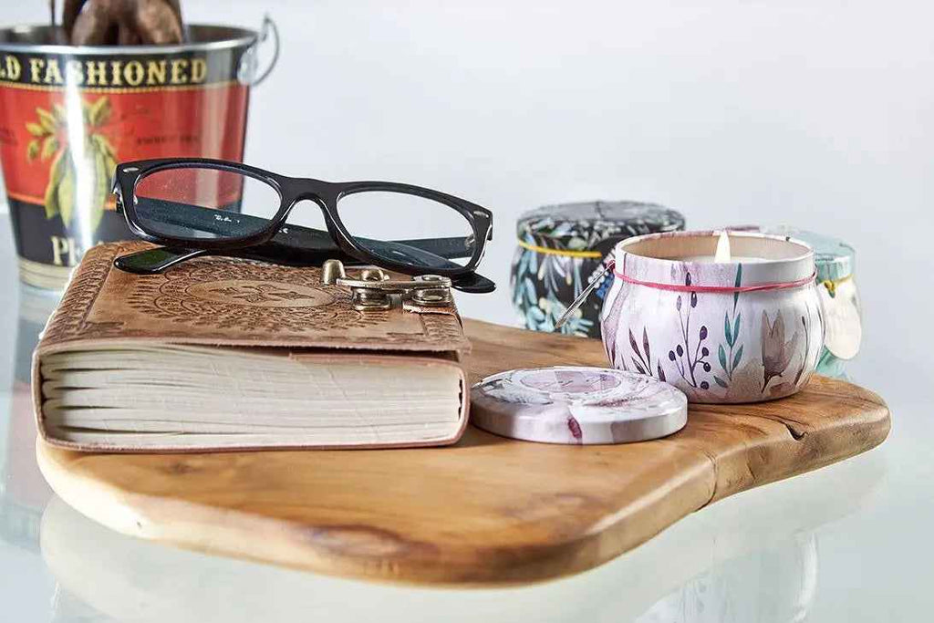 Art Tin Candle Romantic Garden Scents for Enchanting Home Décor - Ignara Living