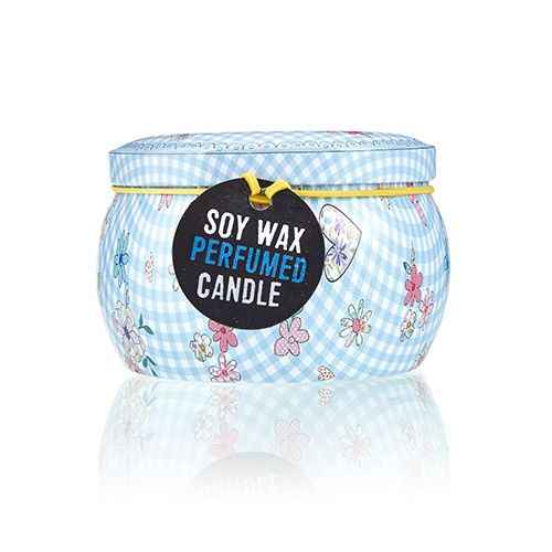 Art Tin Candle with Friendly Messages for a Warm Atmosphere - Ignara Living