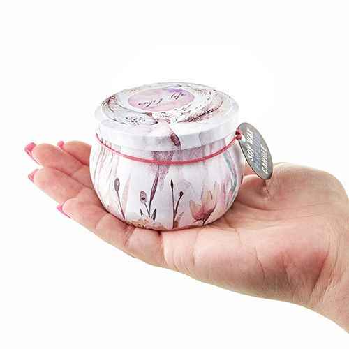Art Tin Candle with Unicorns in Enchanting Design - Perfect Unicorn Art Tin Candle - Ignara Living