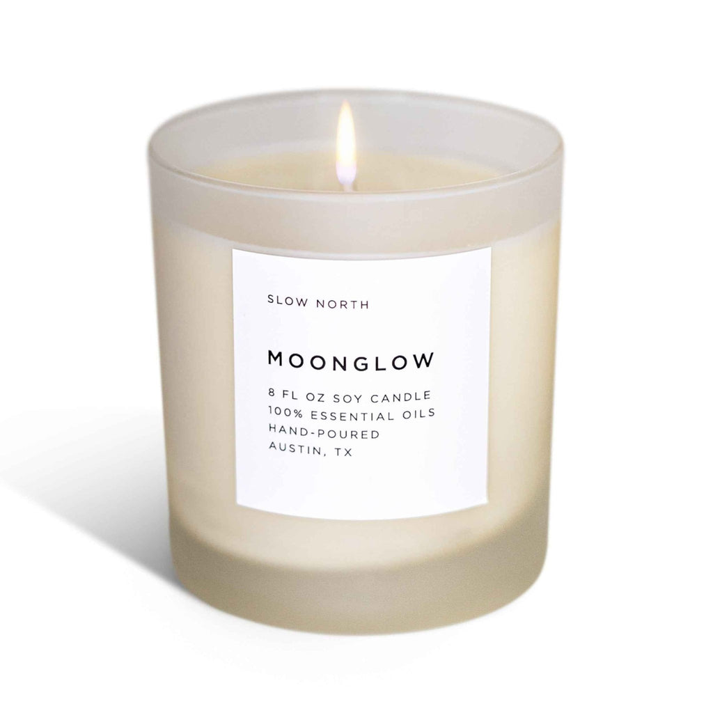 Moonglow Signature Candle with Patchouli, Cinnamon, and Black Pepper - Ignara Living