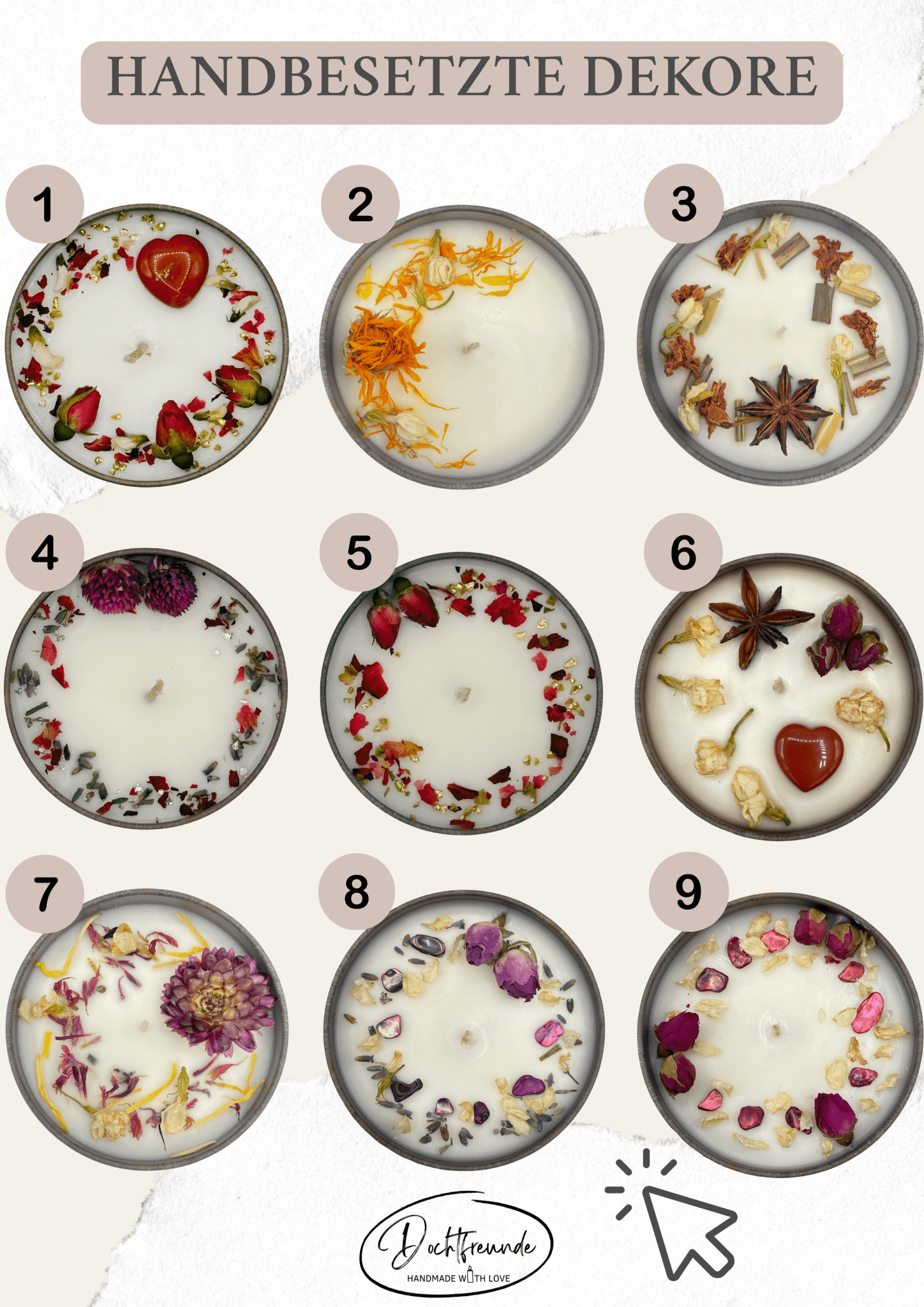 Sternzeichen Stier - Handgemachte Sojawachs - Kerze - Personalisiertes Astrologie - Geschenk - Ignara Living