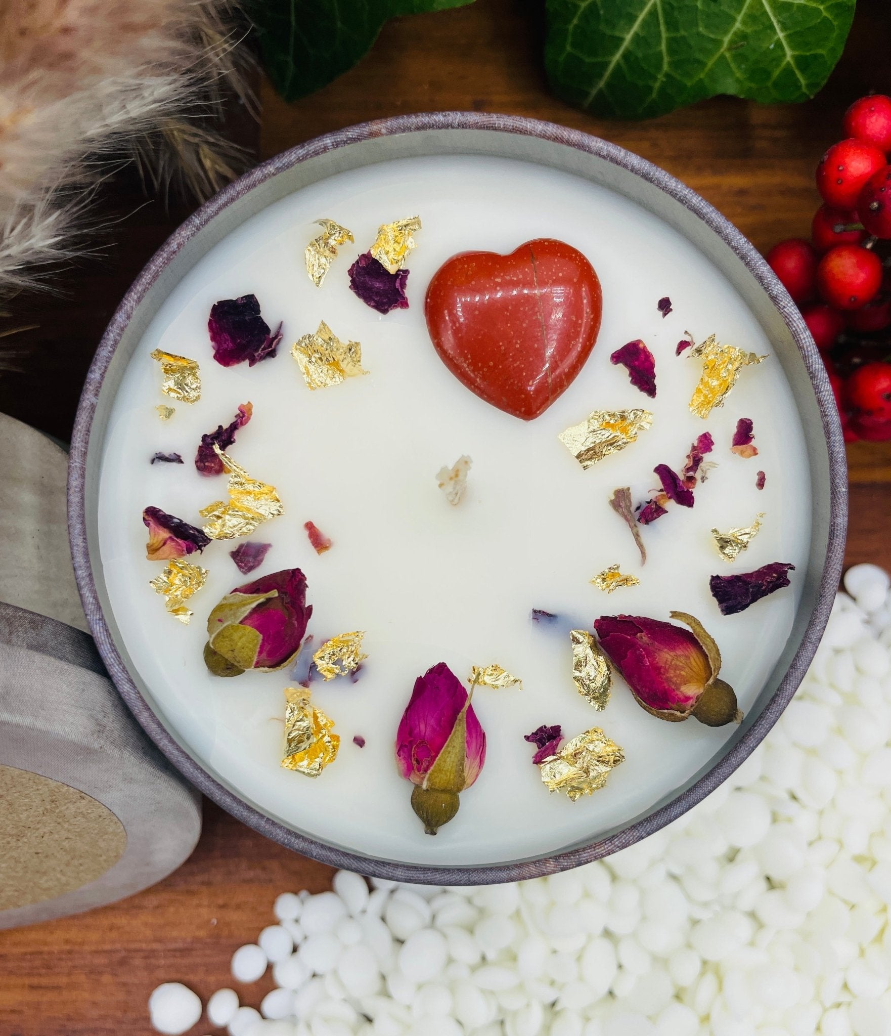 Tada dein Geschenk - LUSTIGER Panda personalisierbare PREMIUM Duftkerze mit verschiedenen Dekoren - handgemacht aus dem Südschwarzwald - Ignara Living