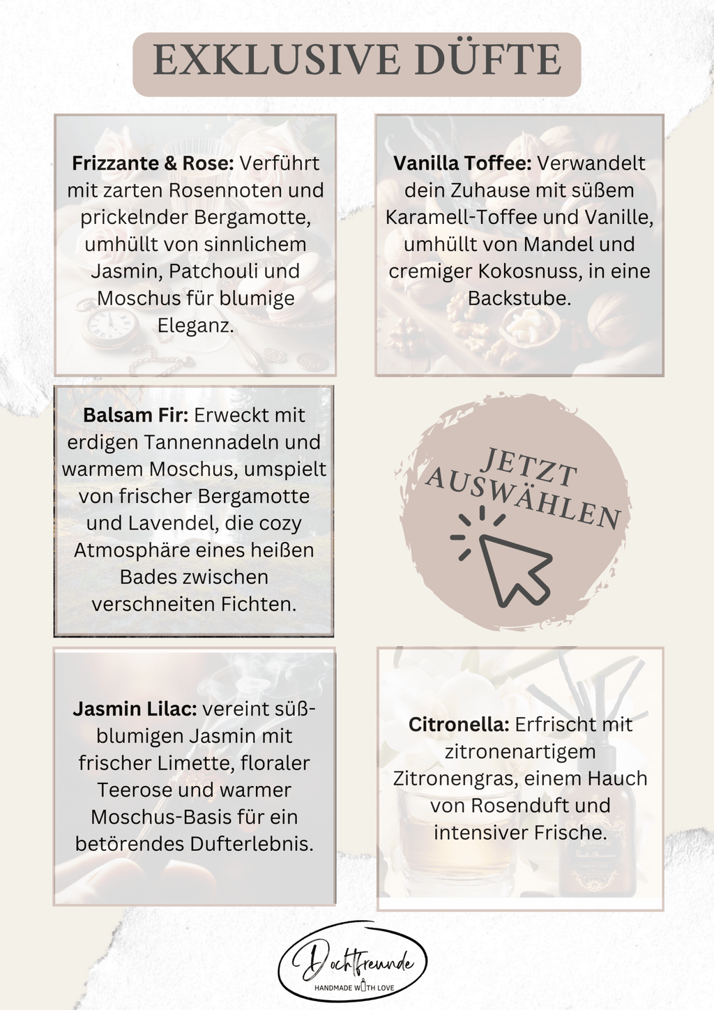 Tada dein Geschenk - LUSTIGER Panda personalisierbare PREMIUM Duftkerze mit verschiedenen Dekoren - handgemacht aus dem Südschwarzwald - Ignara Living