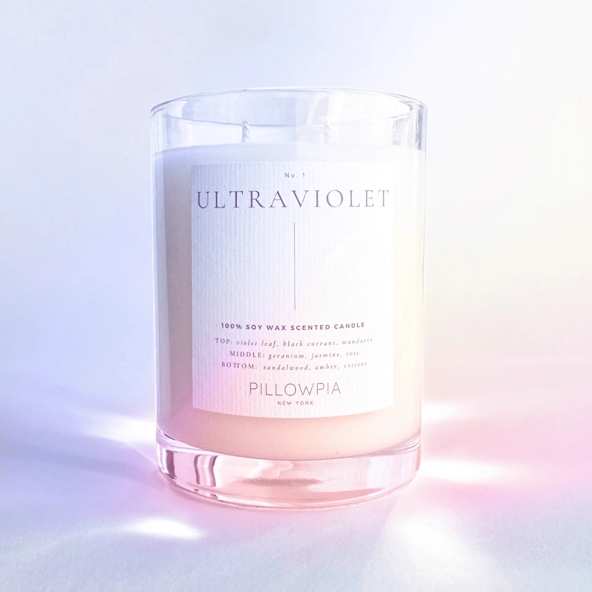 Ultraviolet Candle - Enhance Your Space with Mood - Boosting Light - Ignara Living